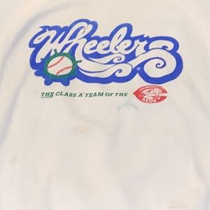 Classic early 90s Wheeling Wheelers Sweatshirt.